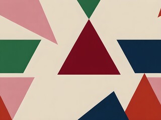 Obraz premium a pure white wallpaper welcomes a composition of shapes geographical shapes.