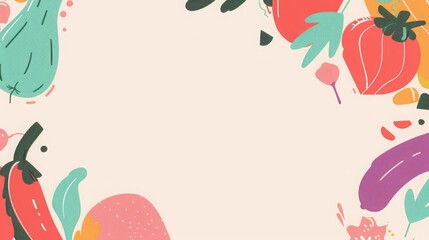  High-resolution flat lay of colorful vegetables on white background, perfect for online organic store design, with ample space for text.