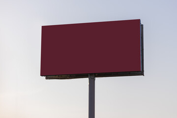 Large billboards for outdoor advertising along the roads. Background for design. 