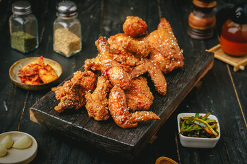 grilled chicken wings