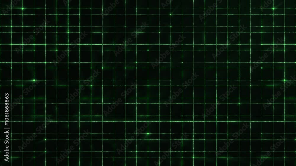 Wall mural lighted digital pattern abstract background