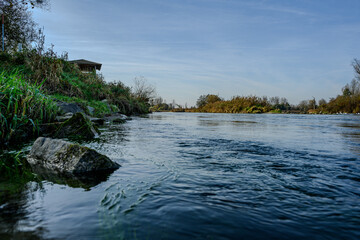 Am Ufer der herbstlichen Isar