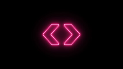 Neon Glowing Question Mark: A Vibrant Symbol of Curiosity, Solutions & Marketing Ideas. Modern, Trendy, Abstract Design for Business & Urban Communication