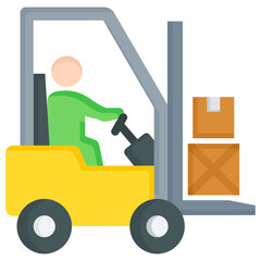 Forklift Icon