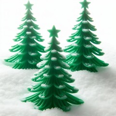 Fototapeta premium Sapin Noël en plastique