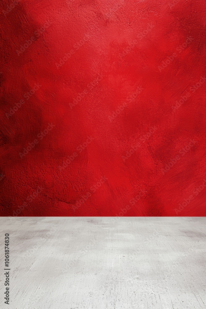 Poster abstract red background with textured surface