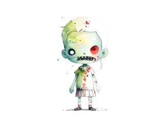 Zombie Child Illustration