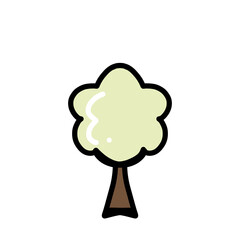 tree with bubble