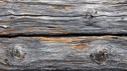 Fototapeta premium Weathered Cracked Grey Wood Seamless Texture