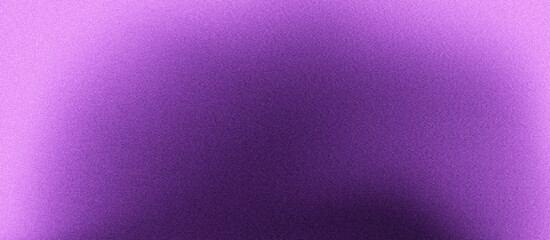 Grainy gradient purple color abstract background glowing wave dark backdrop, noise texture banner poster header design 