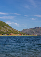 The Tanafjord or Tanafjorden (Northern Sami: Deanuvuotna) is a large fjord in Finnmark county, Norway. It is located in the municipalities of Tana, Gamvik, and Berlevag.