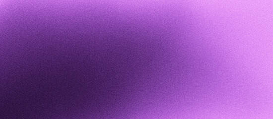Grainy gradient purple color abstract background glowing wave dark backdrop, noise texture banner poster header design 