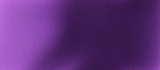 Grainy gradient purple color abstract background glowing wave dark backdrop, noise texture banner poster header design 