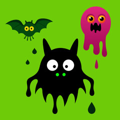 Halloween spooky ghost