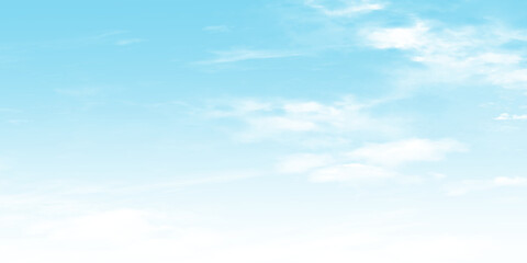 背景素材_青空と雲