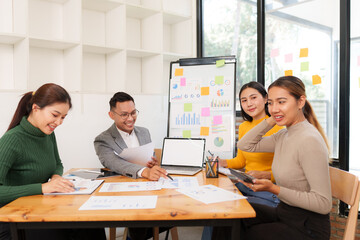 Asian Business Group Discuss work Presented at the meeting