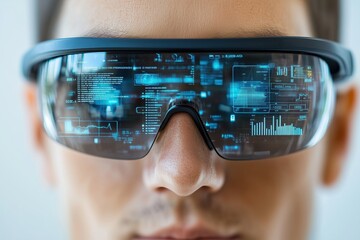 Augmented Reality Glasses with Data Overlay