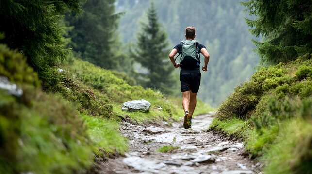 Resolute Runner Navigating Rugged Terrain with Adaptive Determination