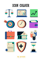 flat icons for web and mobile applications