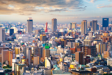 Kobe, Japan City Skyline