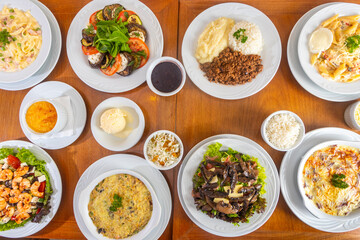 set of food