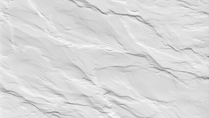 Abstract white monochrome background with 3d grunge texture. Collection winter template with black white gray pattern for seasonal design.