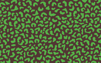 Abstract modern leopard seamless pattern. Animals trendy background. Color decorative vector stock illustration for print, card, postcard, fabric, textile. Modern ornament of stylized skin