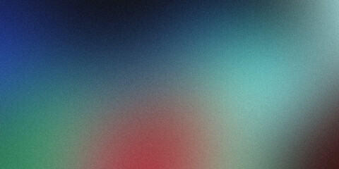 abstract gradient dark blue and teal green texture noise background for poster banner