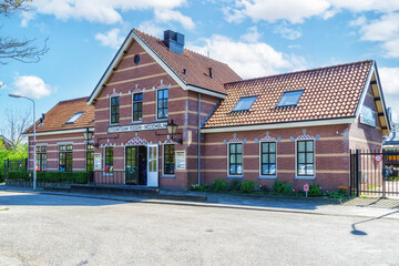 Fototapeta premium Hoorn Steam Train Station Building, The Netherlands