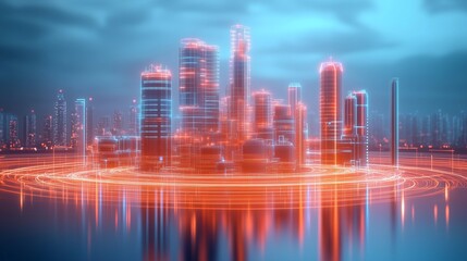 Smart City of the Future: Advanced Technology, Urban Networks, and Connected Living for Modern City Infrastructure and Sustainable Growth