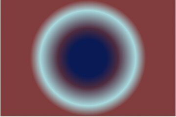 Abstract blurred background in navy blue, orange and dark brown.