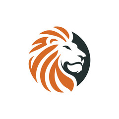 lion head logo icon vector arts