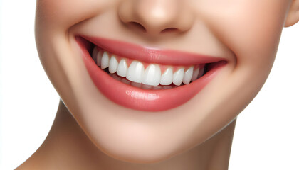 Obraz premium 환하게 웃는 치아