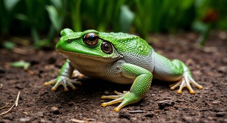 Obraz premium Cane toad on ground 