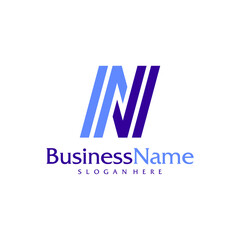 Modern letter AV logo design vector. Creative A V N logo concepts template