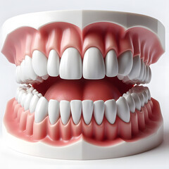 Obraz premium 잇몸 치아 모형