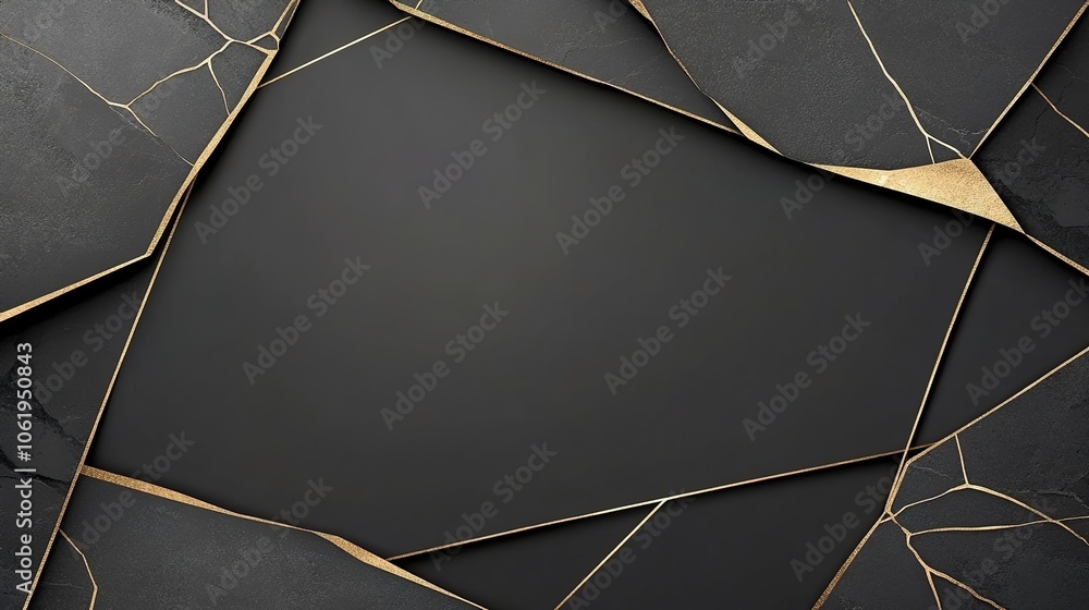 Poster modern tech patterns with bright lines and light effects