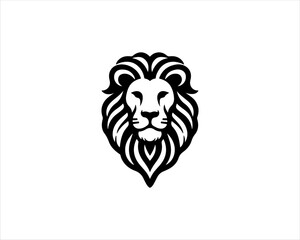 lion head vector