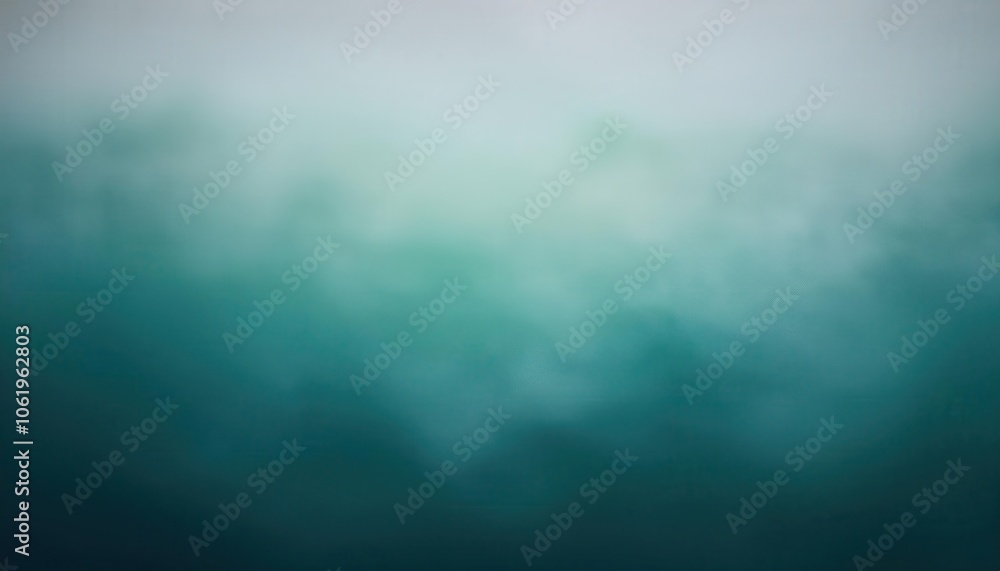 Poster dreamy aqua blue gradient blur. abstract depth and calm serenity, perfect for ocean inspired backgro