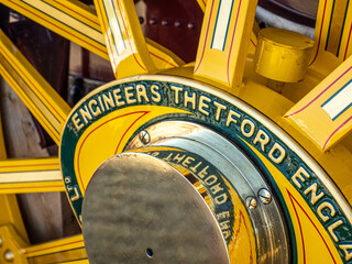 Brixham Steam Fair/Rally, Churston, Brixham, Devon. Classic cars/vintage steam engines.