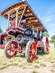 Brixham Steam Fair/Rally, Churston, Brixham, Devon. Classic cars/vintage steam engines.