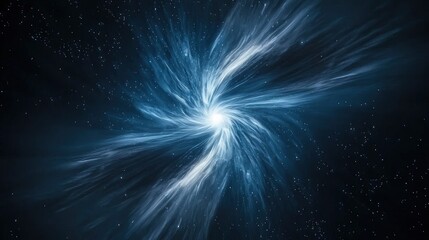 Celestial Spiral of Cosmic Energy and Light