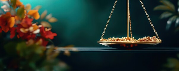 Product display emphasizing balance between savings and quality, value and price  savings  balance, perfect value