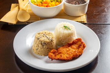 fried rice with chicken