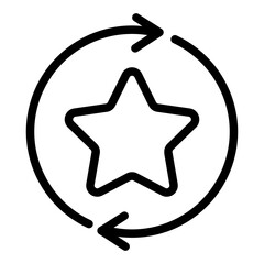 star outline icon