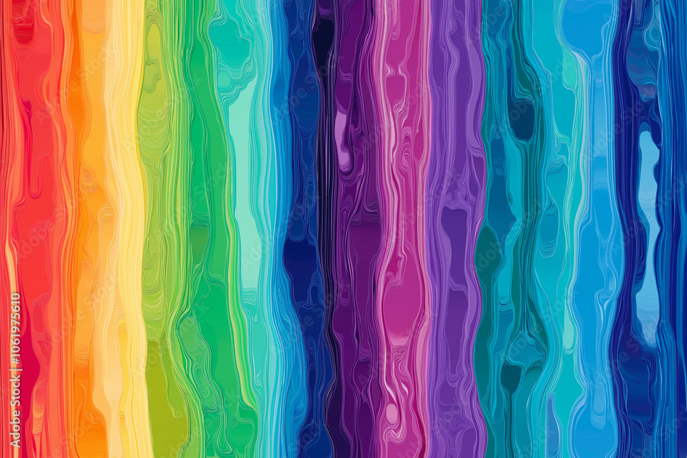 Poster rainbow color spectrum abstract pattern