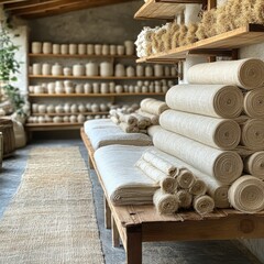 Innovative sustainable hemp processing facility for natural fiber production eco-friendly solutions for a greener future