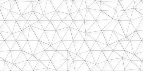 Abstract low poly geometric triangle grid background. Mockup isolated on white background. Retro of geometric shapes. Stock vector technology graphic web design wallpaper template, vector illustration