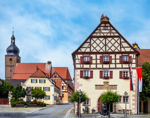 Historic old town of Merkendorf