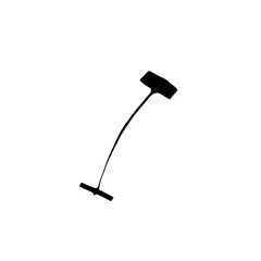 Plastic label tag pin logo icon sign Price tag gun barb fastener pin emblem Element for tagger gun Hand drawn Cartoon doodle design Print for card cover educational banner factory poster booklet ad